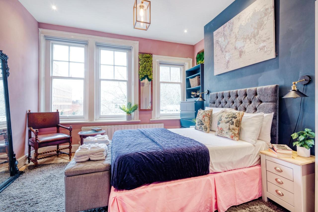 Sunny Corner Apartment In Center Of London Bagian luar foto